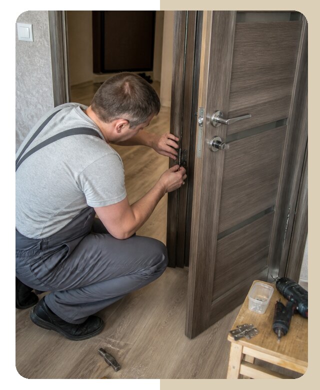 Замена дверных петель в Глазове по цене от 2551 р. | Дверной